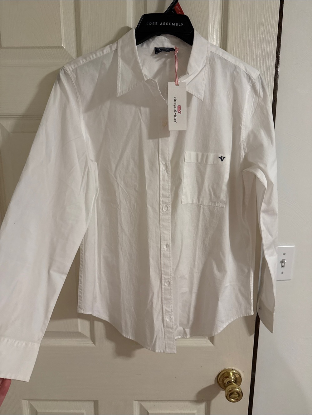 Vineyard Vines White Men's Button-Down Shirt